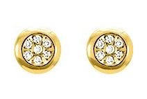 Boucles d'oreilles Clous Or Diamant GH P2